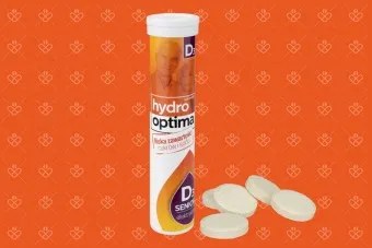 Hydro optima senior D3, tabletki musujące
